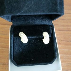 Vintage huggie earrings